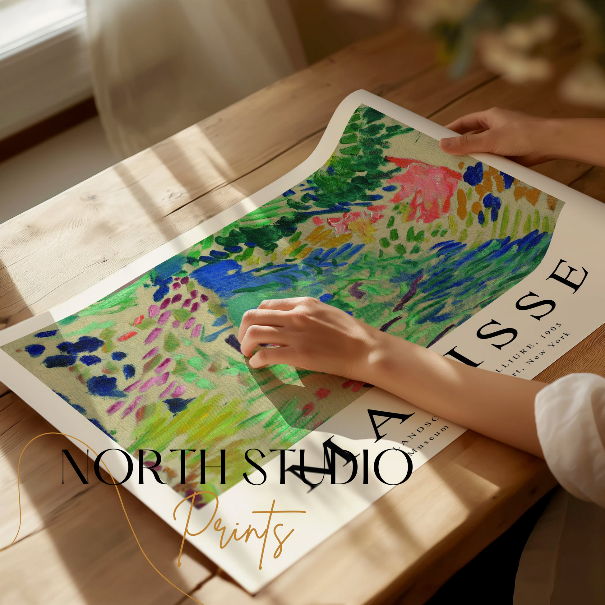 Premium Poster of Matisse Landscape at Collioure 1905 Art Exhibition Posters