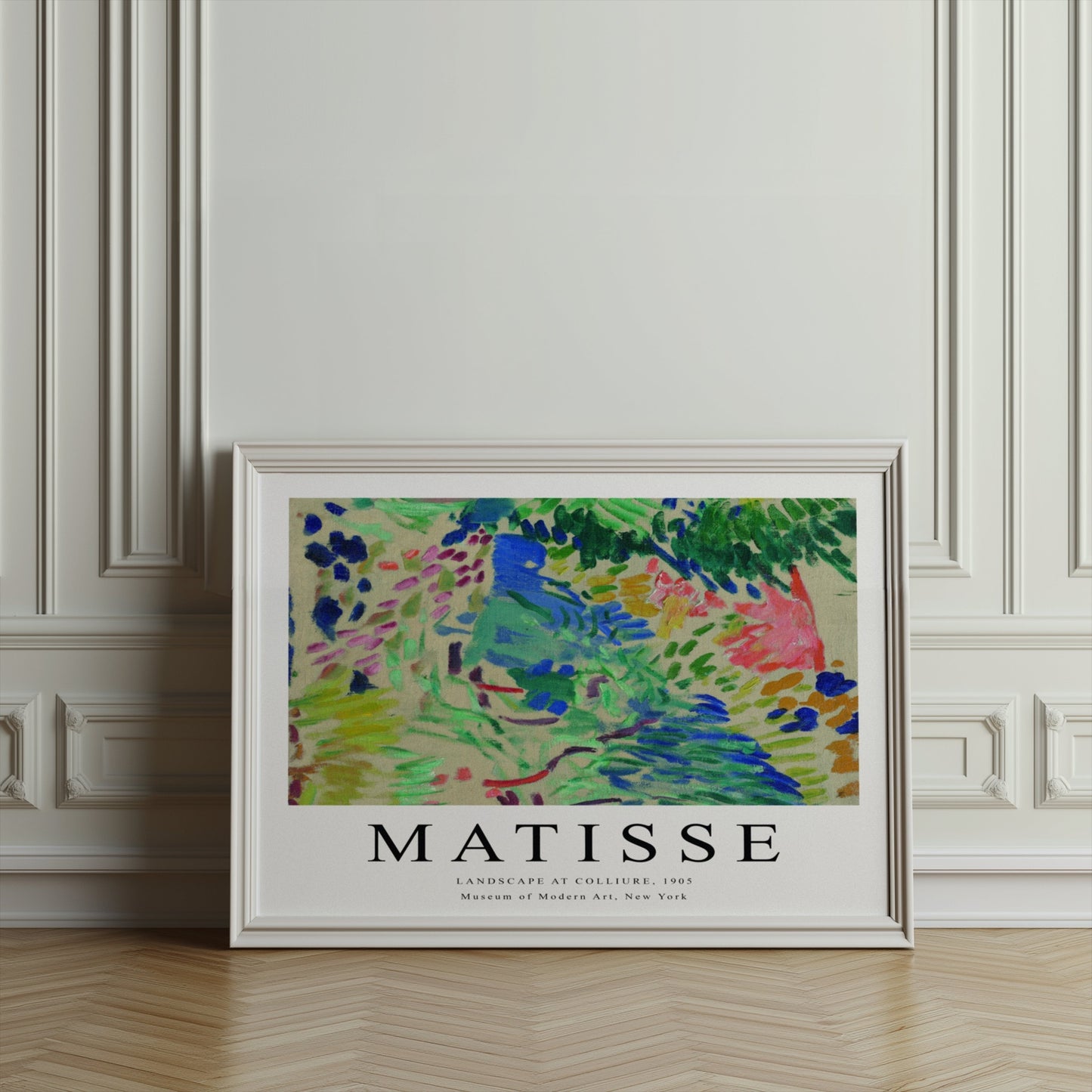Premium Poster of Matisse Landscape at Collioure 1905 Art Exhibition Posters
