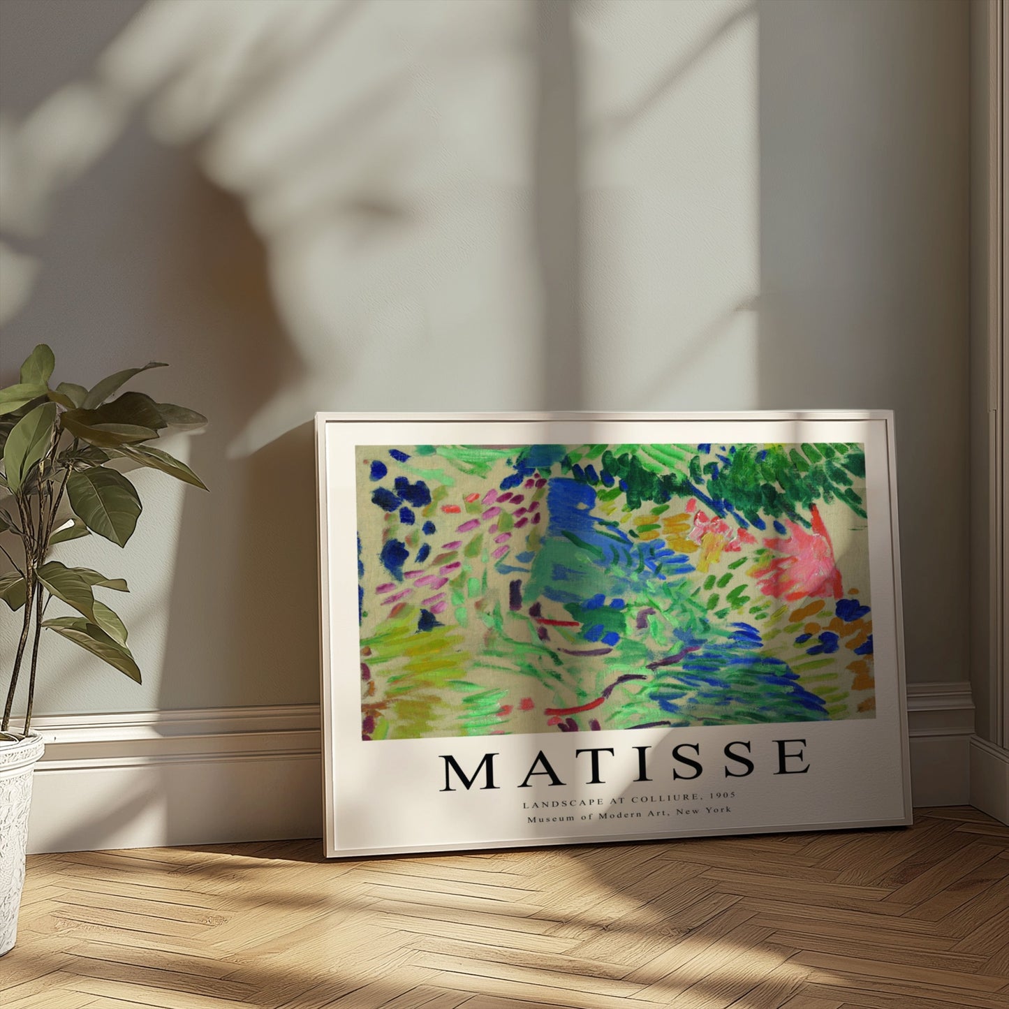 Premium Poster of Matisse Landscape at Collioure 1905 Art Exhibition Posters