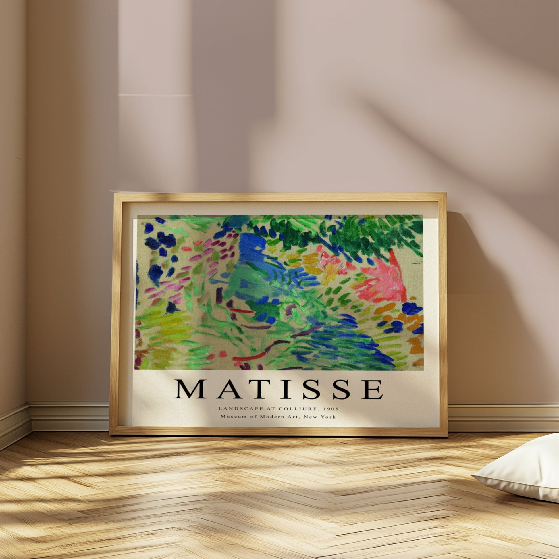 Premium Poster of Matisse Landscape at Collioure 1905 Art Exhibition Posters