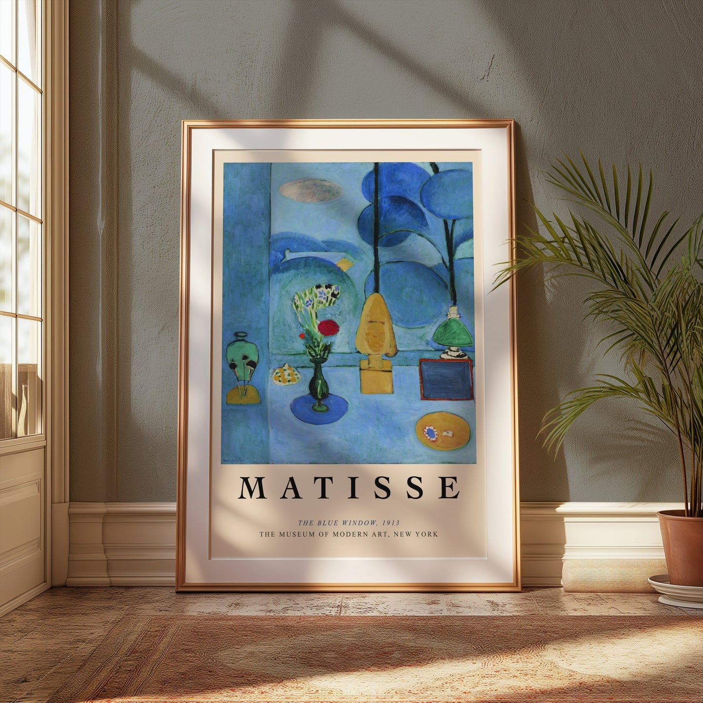 Premium Poster of Matisse The Blue Window 1913 New York Posters