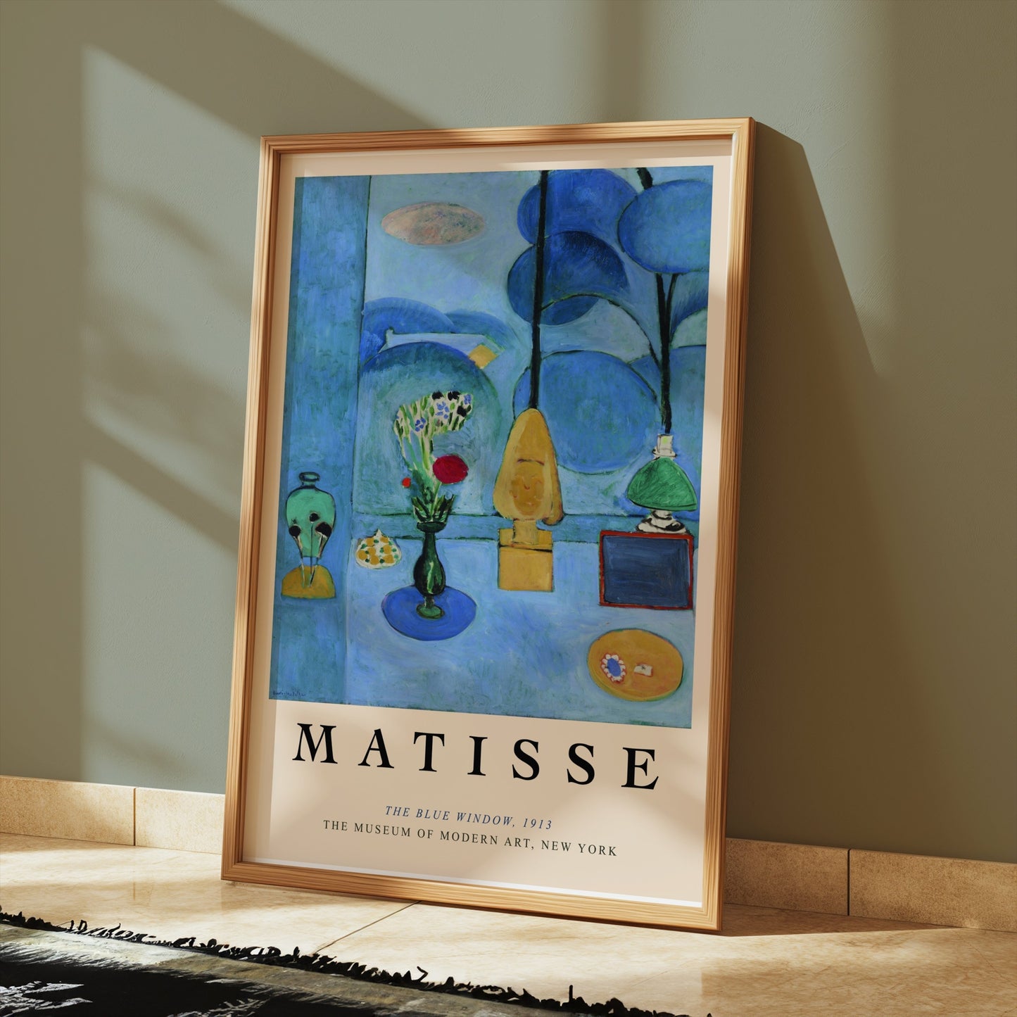 Premium Poster of Matisse The Blue Window 1913 New York Posters