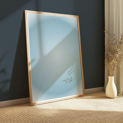 Premium Poster of Mesmerizing Blue Gradient Abstract Art Posters