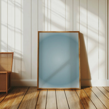 Premium Poster of Mesmerizing Blue Gradient Abstract Art Posters