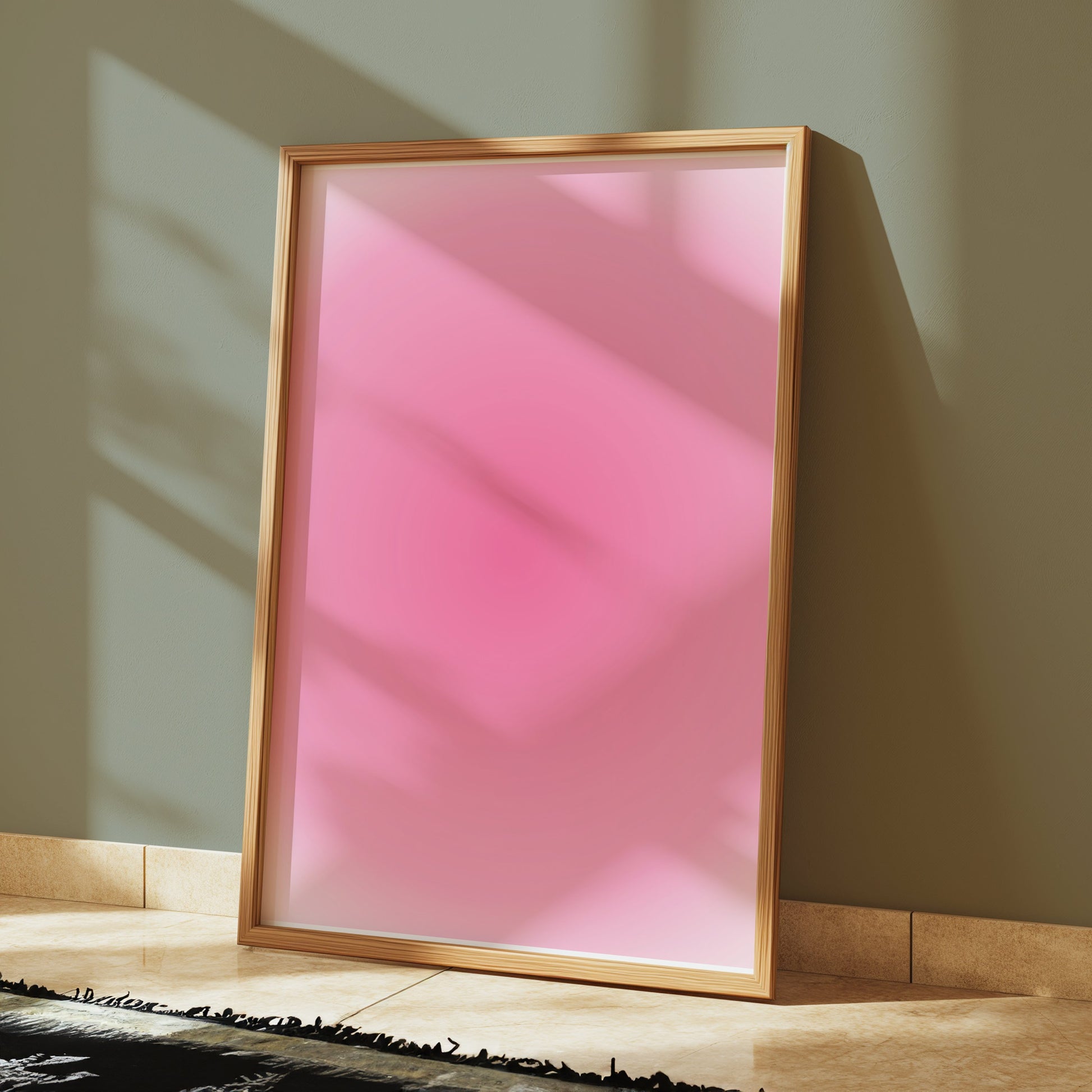 Premium Poster of Mesmerizing Pink Vibrant Circular Gradient Art Posters