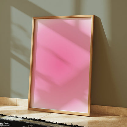 Premium Poster of Mesmerizing Pink Vibrant Circular Gradient Art Posters