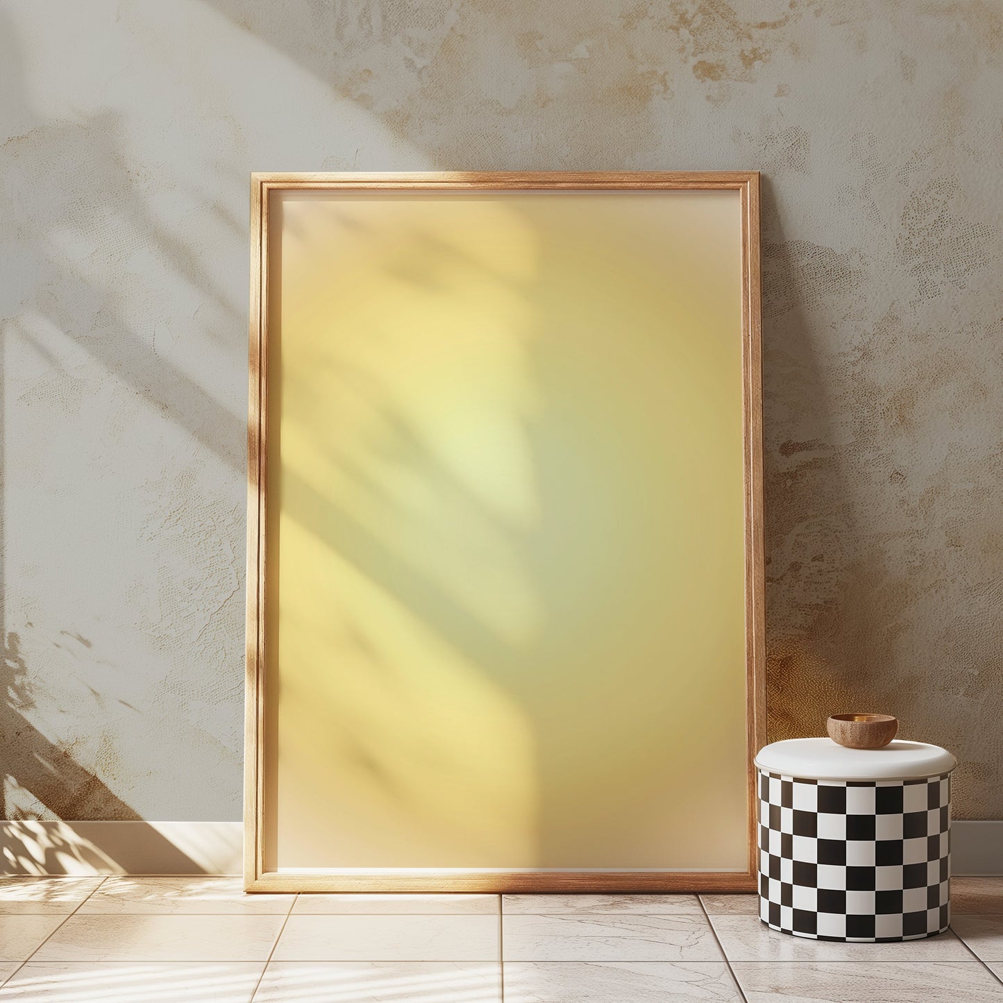Premium Poster of Mesmerizing Yellow Gradient Art Print Posters