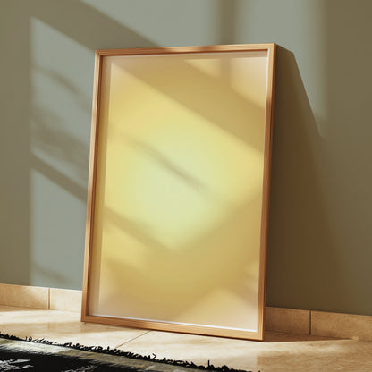 Premium Poster of Mesmerizing Yellow Gradient Art Print Posters