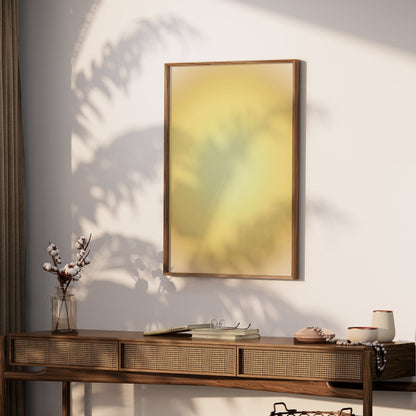 Premium Poster of Mesmerizing Yellow Gradient Art Print Posters