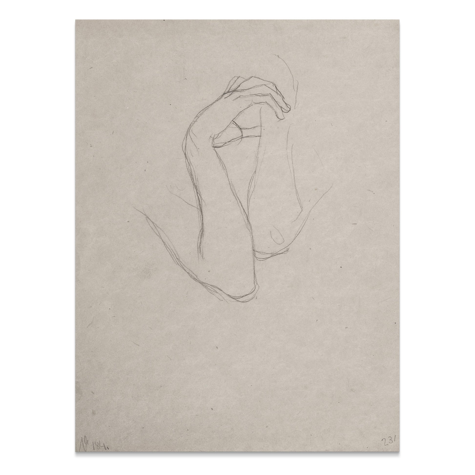 Premium Poster of Minimalist Abstract Line Art Hand Drawing Posters