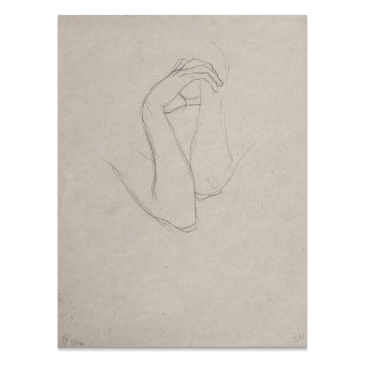 Premium Poster of Minimalist Abstract Line Art Hand Drawing Posters