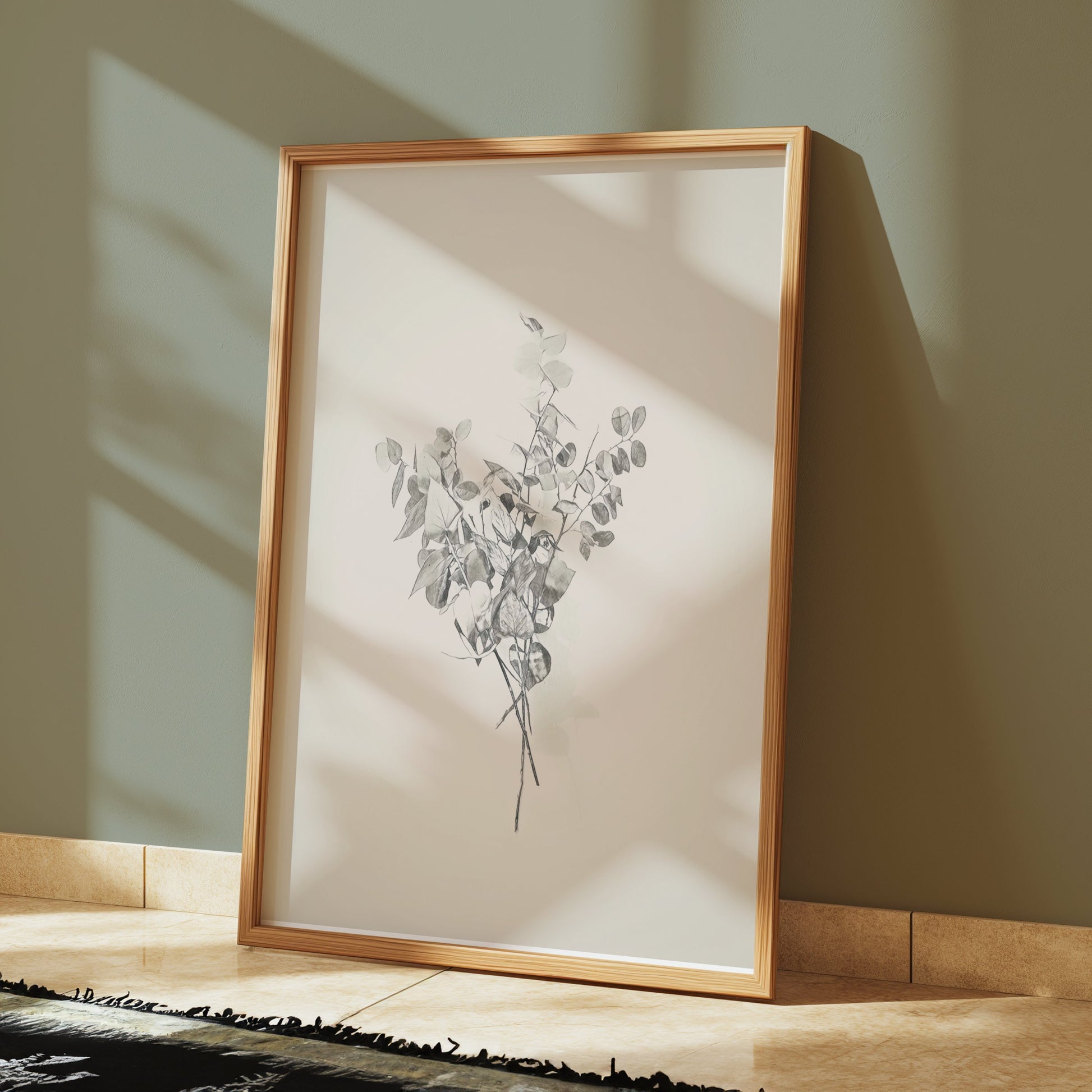 Premium Poster of Minimalist Botanical Art Print Ready to Hang Posters
