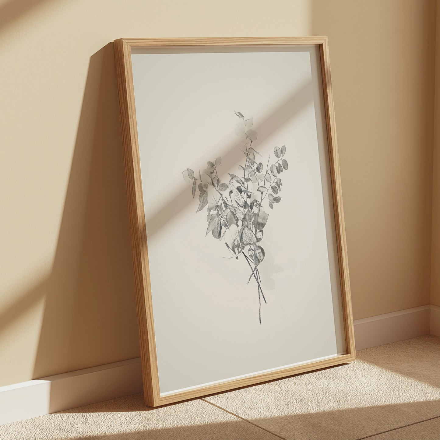 Premium Poster of Minimalist Botanical Art Print Ready to Hang Posters
