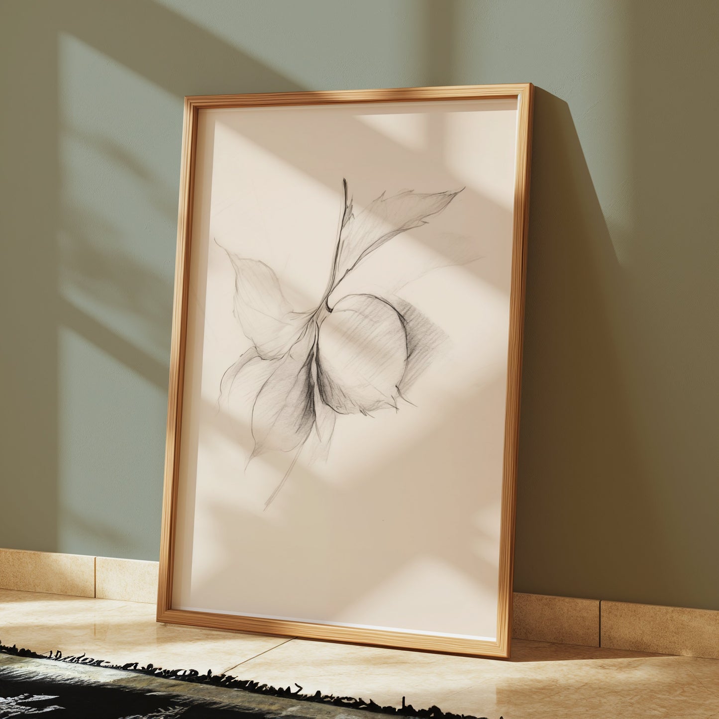 Premium Poster of Minimalist Botanical Sketch Art Wall Posters