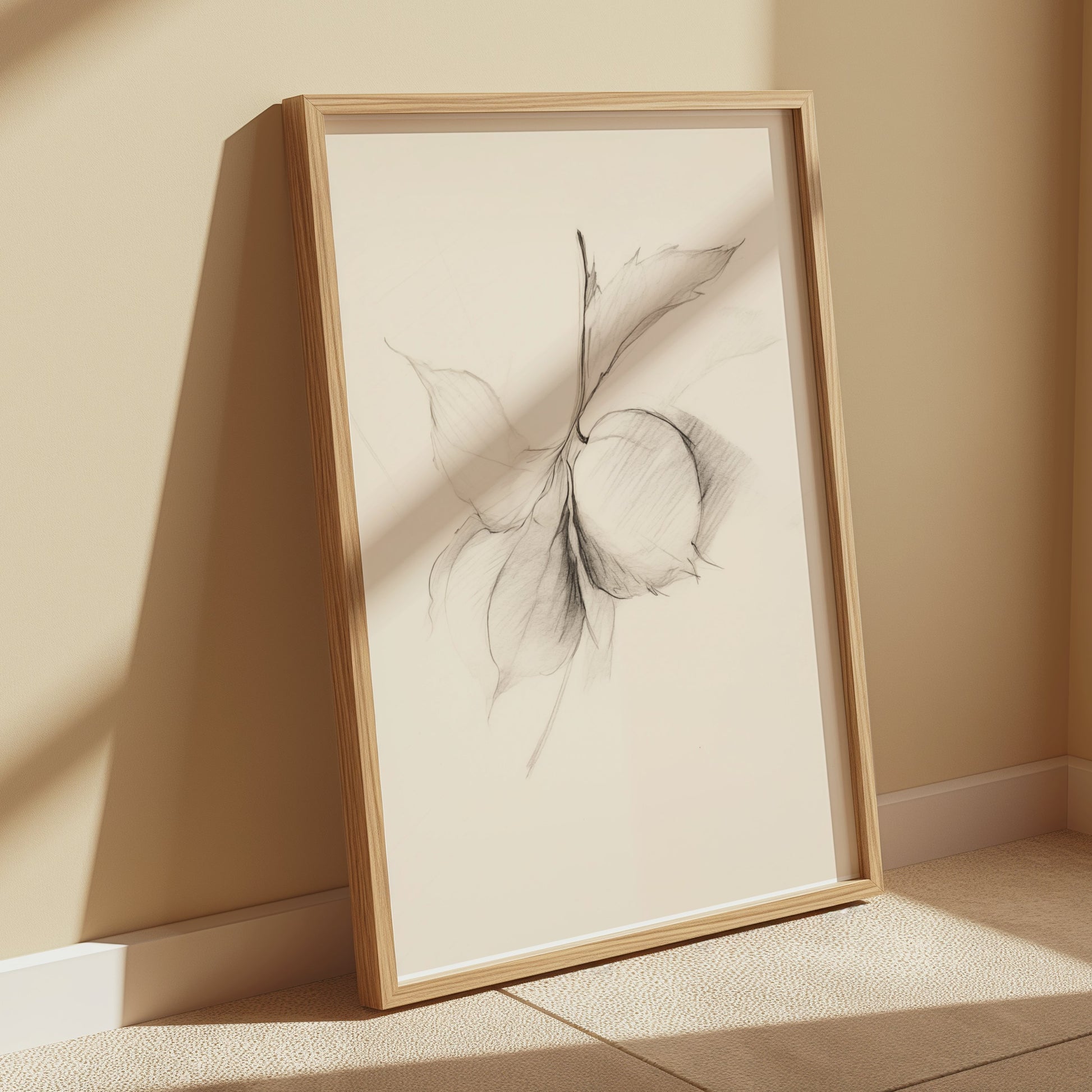 Premium Poster of Minimalist Botanical Sketch Art Wall Posters