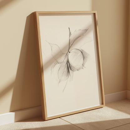 Premium Poster of Minimalist Botanical Sketch Art Wall Posters