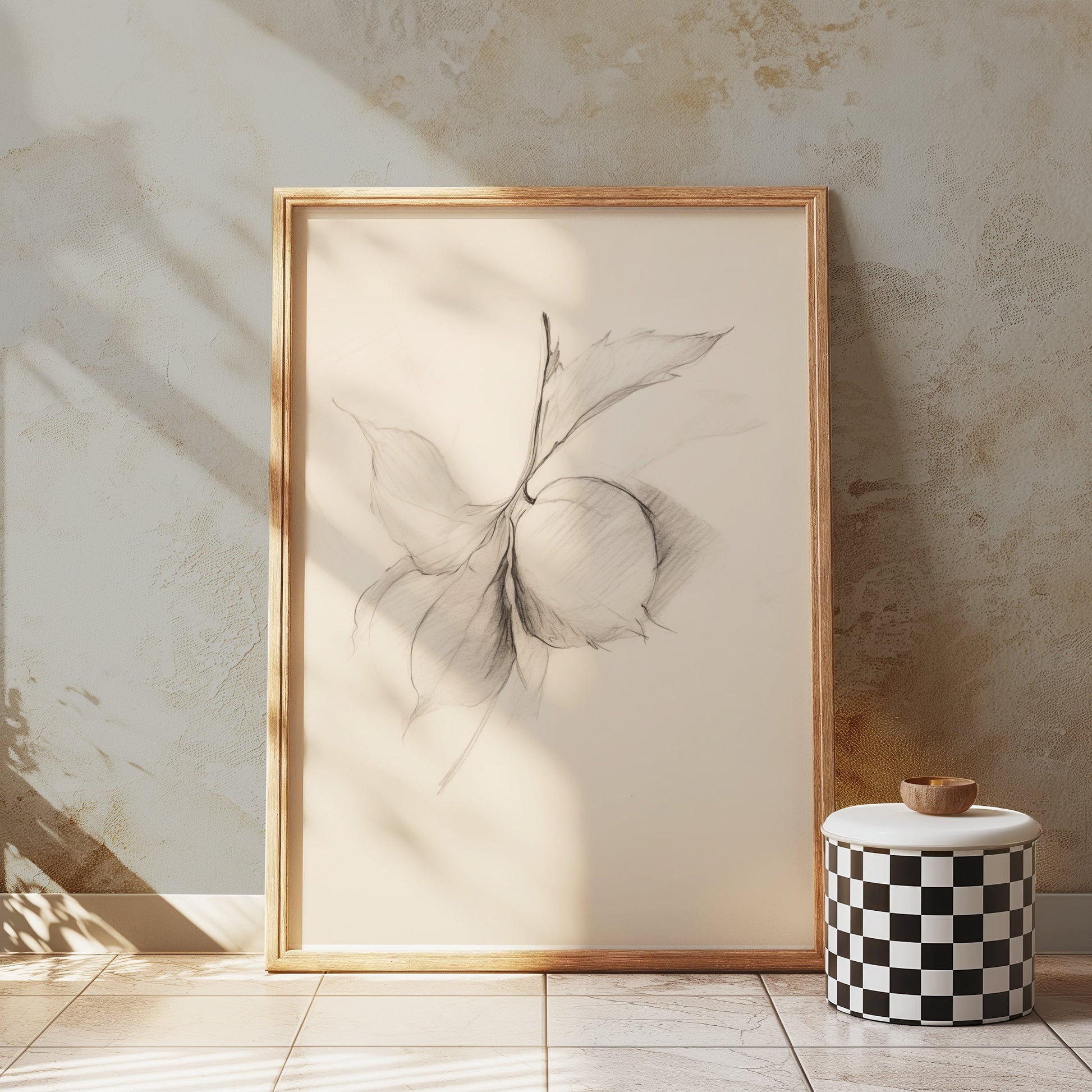 Premium Poster of Minimalist Botanical Sketch Art Wall Posters