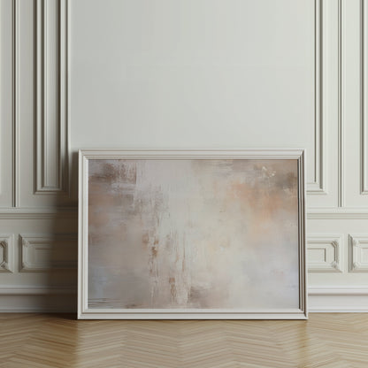 Premium Poster of Modern Abstract Artwork Earthy Tones Wall Art Posters