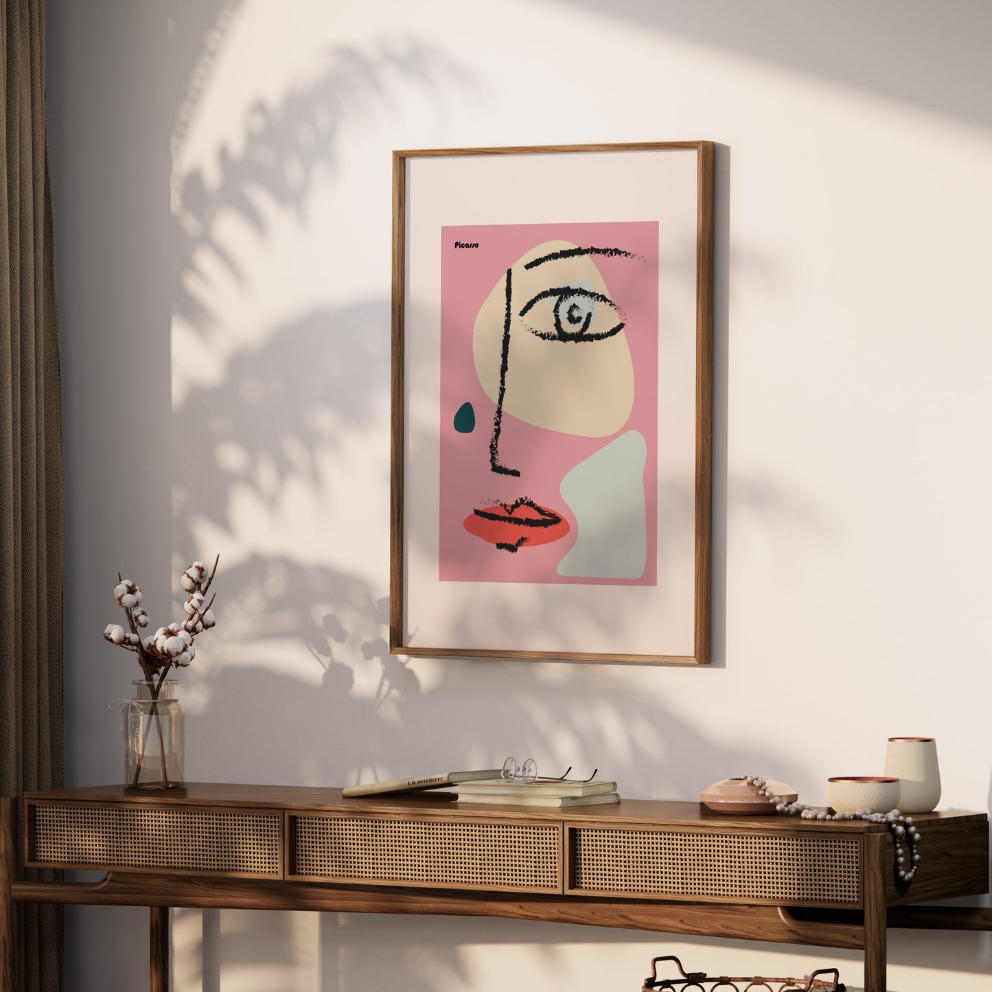 Premium Poster of Modern Abstract Face Art Style Aesthetic Posters