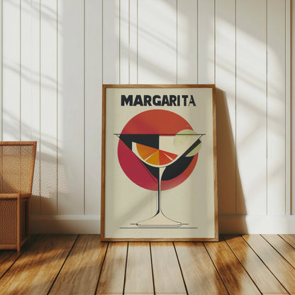 Premium Poster of Modern Abstract Margarita Inspired Art Posters