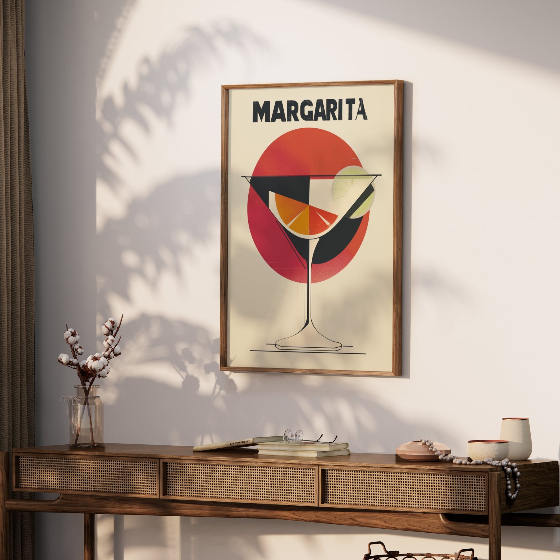 Premium Poster of Modern Abstract Margarita Inspired Art Posters