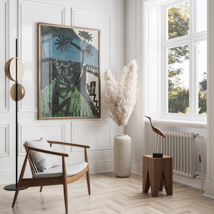 Premium Poster of Modern Artistic Wall Art Landscape Unique Posters