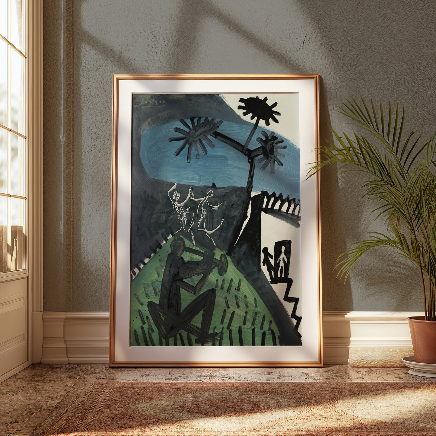 Premium Poster of Modern Artistic Wall Art Landscape Unique Posters