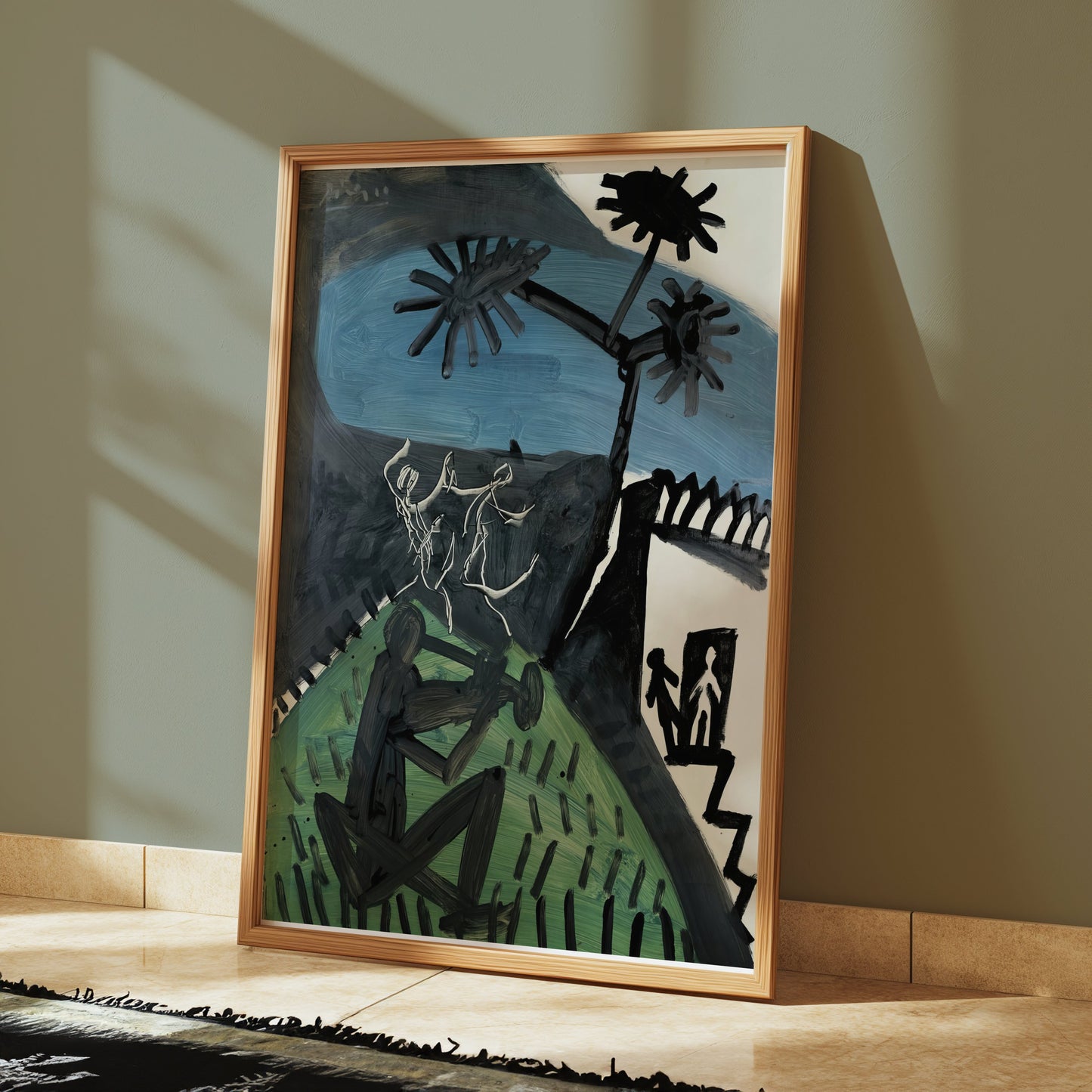 Premium Poster of Modern Artistic Wall Art Landscape Unique Posters