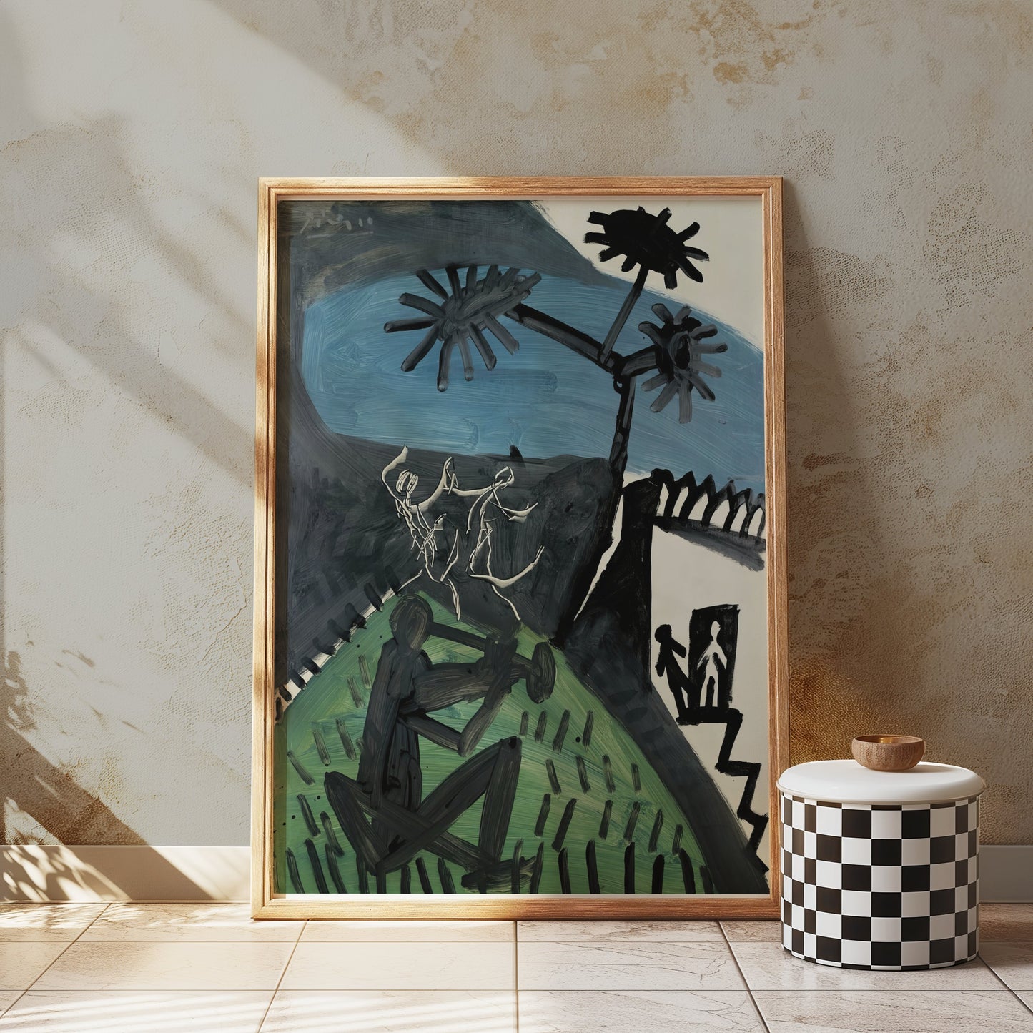Premium Poster of Modern Artistic Wall Art Landscape Unique Posters