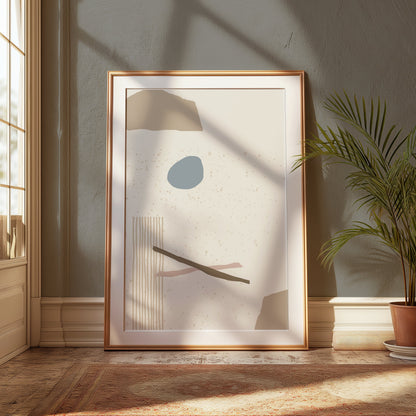 Premium Poster of Modern Minimalist Abstract Wall Art Print Posters