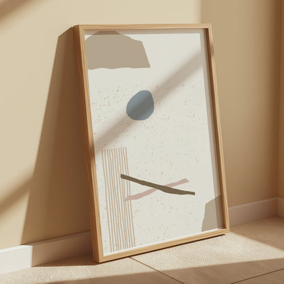 Premium Poster of Modern Minimalist Abstract Wall Art Print Posters