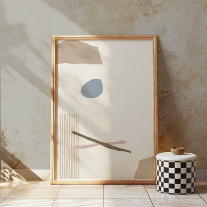 Premium Poster of Modern Minimalist Abstract Wall Art Print Posters