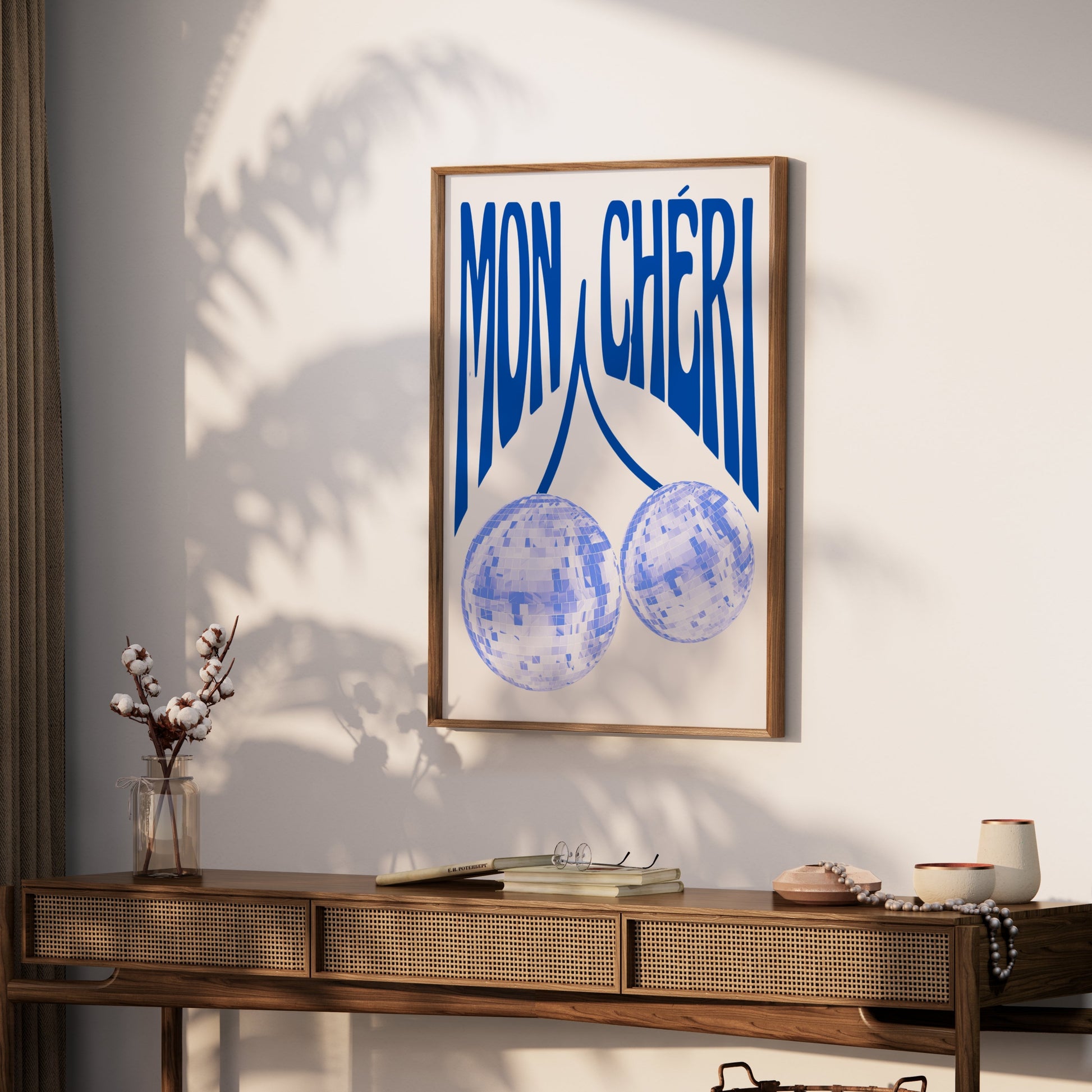 Premium Poster of Mon Cheri Disco Ball Art Decorative Posters
