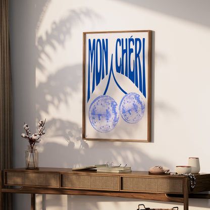 Premium Poster of Mon Cheri Disco Ball Art Decorative Posters