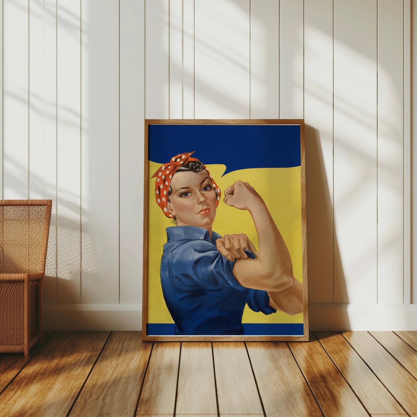 Premium Poster of Motivational Rosie the Riveter Vintage Art Posters