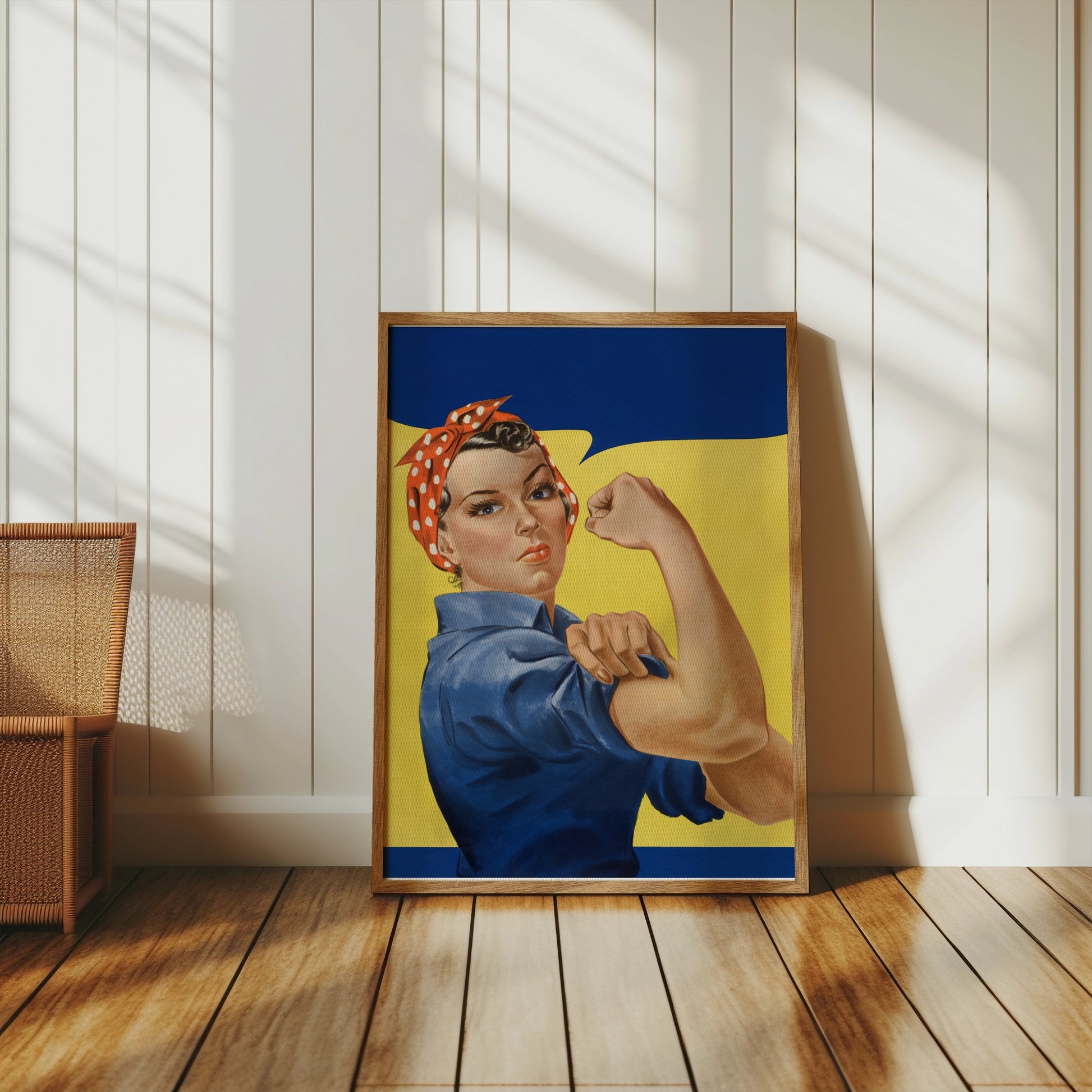 Premium Poster of Motivational Rosie the Riveter Vintage Art Posters