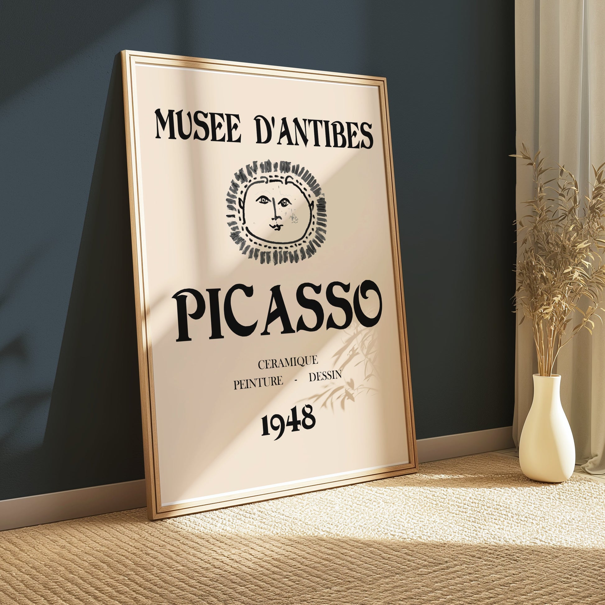 Premium Poster of Musee D'Antibes Picasso Ceramique Peinture Dessin Posters