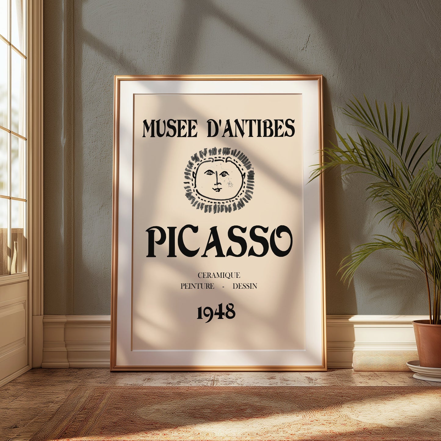 Premium Poster of Musee D'Antibes Picasso Ceramique Peinture Dessin Posters