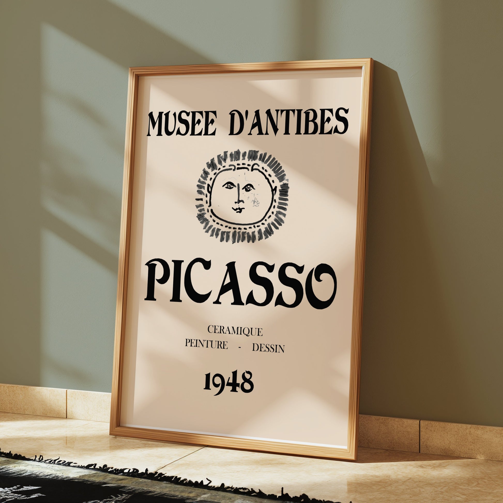 Premium Poster of Musee D'Antibes Picasso Ceramique Peinture Dessin Posters