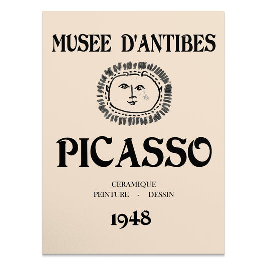 Premium Poster of Musee D'Antibes Picasso Ceramique Peinture Dessin Posters