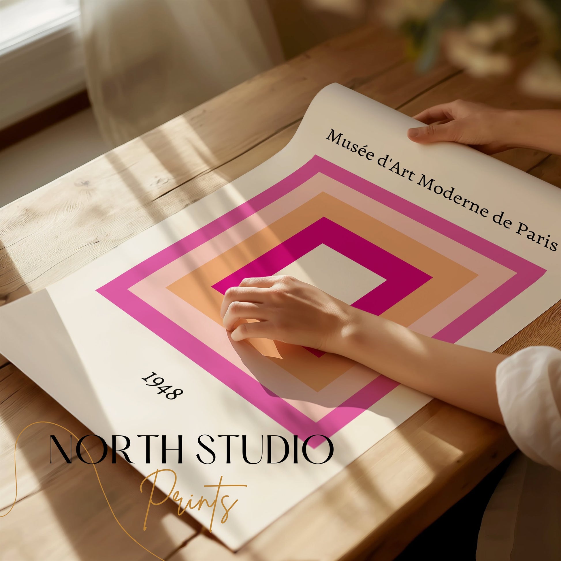 Premium Poster of Musée d'Art Moderne de Paris 1948 Square Art Posters
