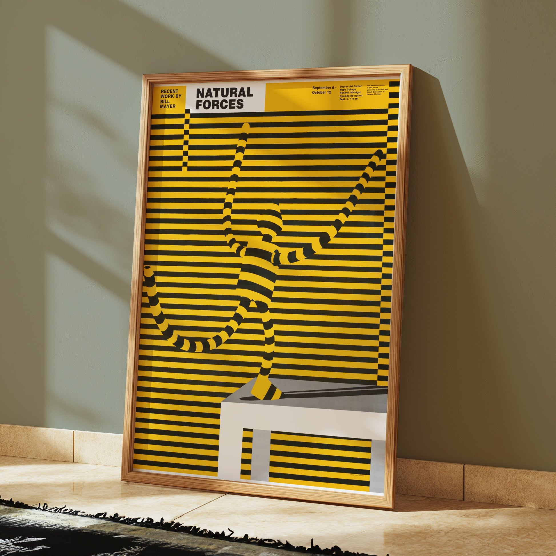 Premium Poster of Natural Forces Recent Work by Bill Mayer Posters