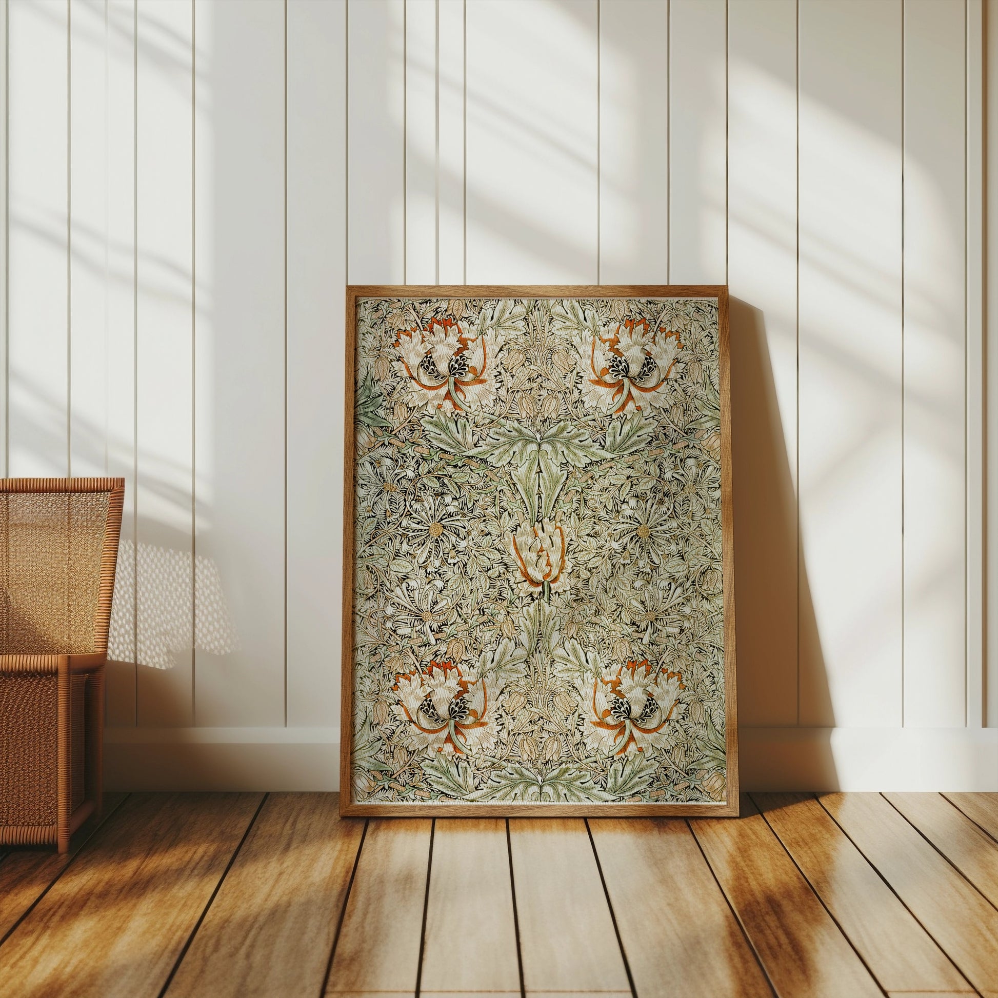 Premium Poster of Ornate Floral Pattern William Morris Art Print Posters