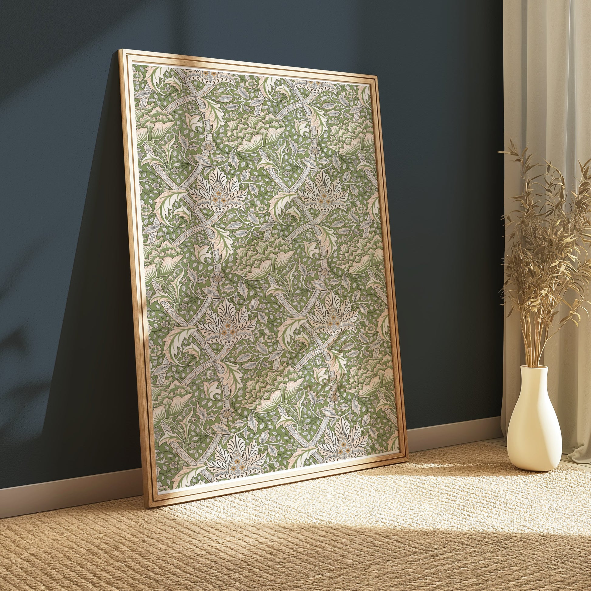 Premium Poster of Ornate Nature Inspired William Morris Pattern Posters