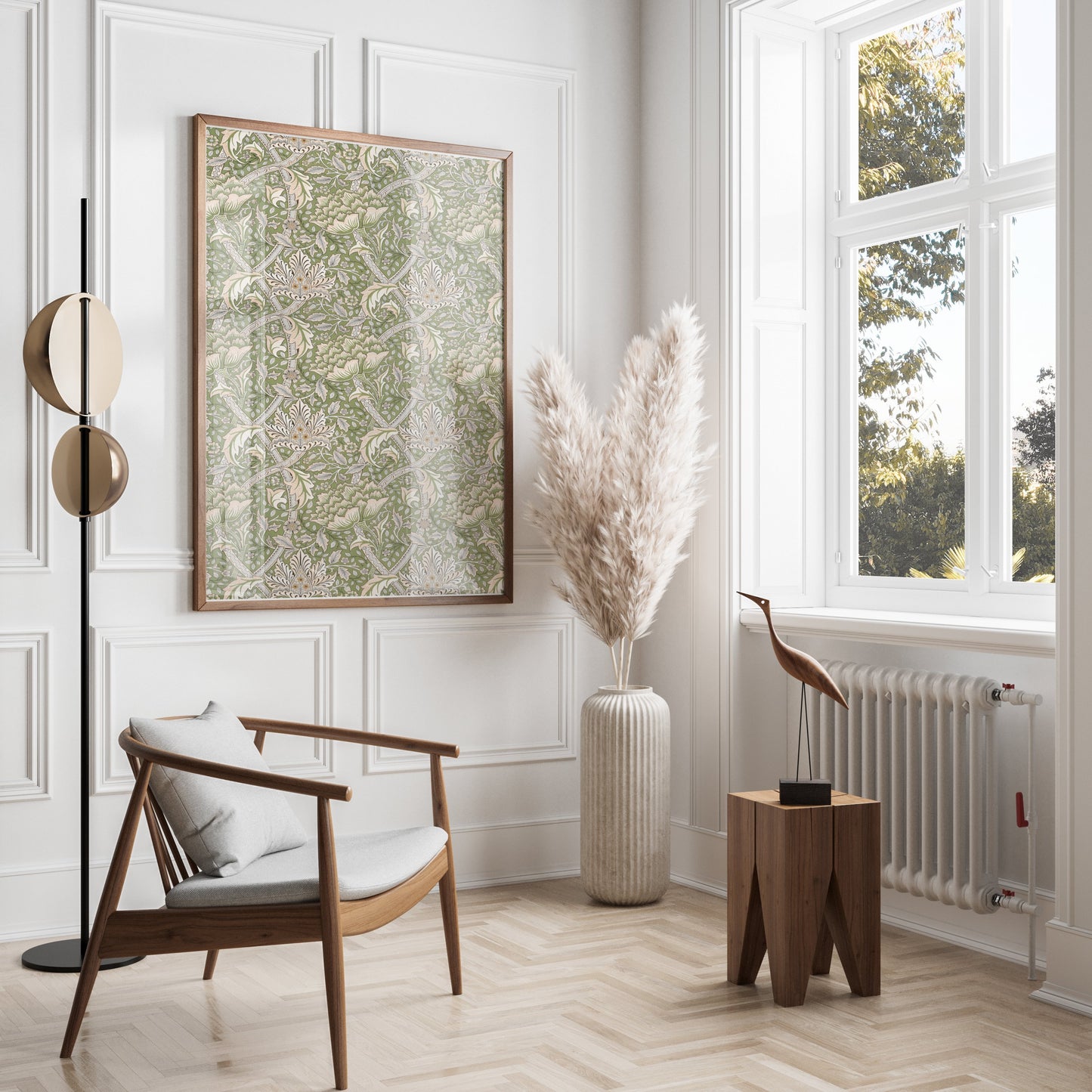 Premium Poster of Ornate Nature Inspired William Morris Pattern Posters