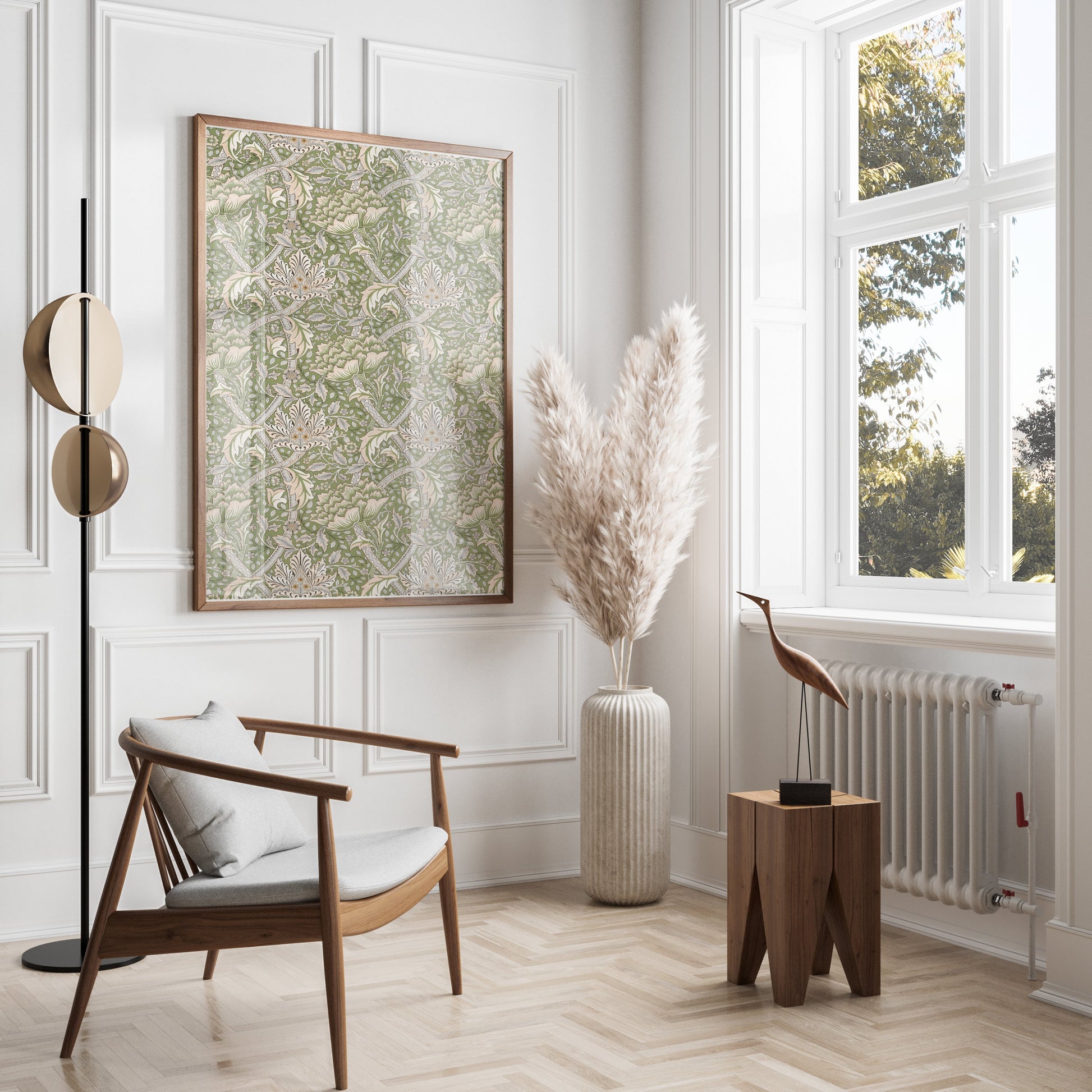 Premium Poster of Ornate Nature Inspired William Morris Pattern Posters