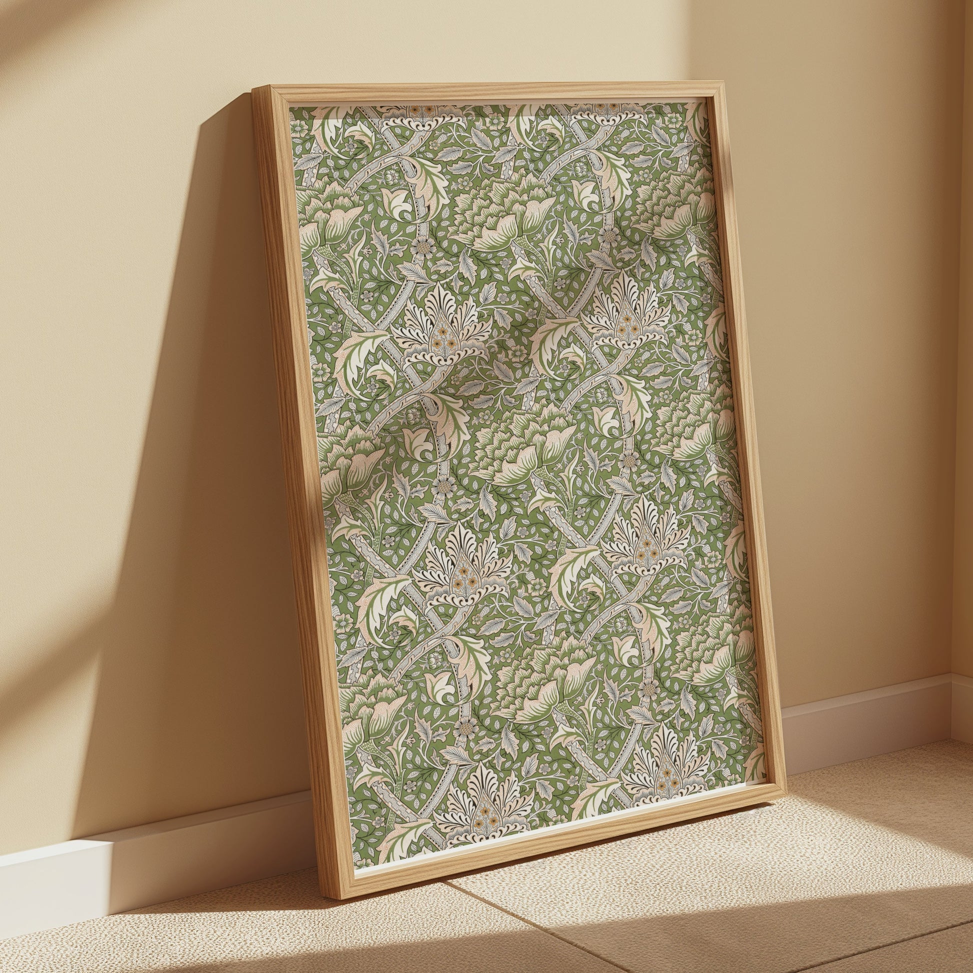 Premium Poster of Ornate Nature Inspired William Morris Pattern Posters