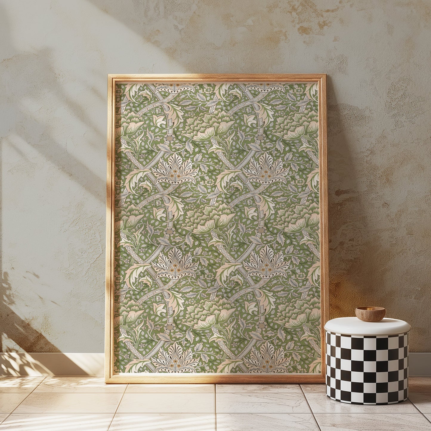 Premium Poster of Ornate Nature Inspired William Morris Pattern Posters