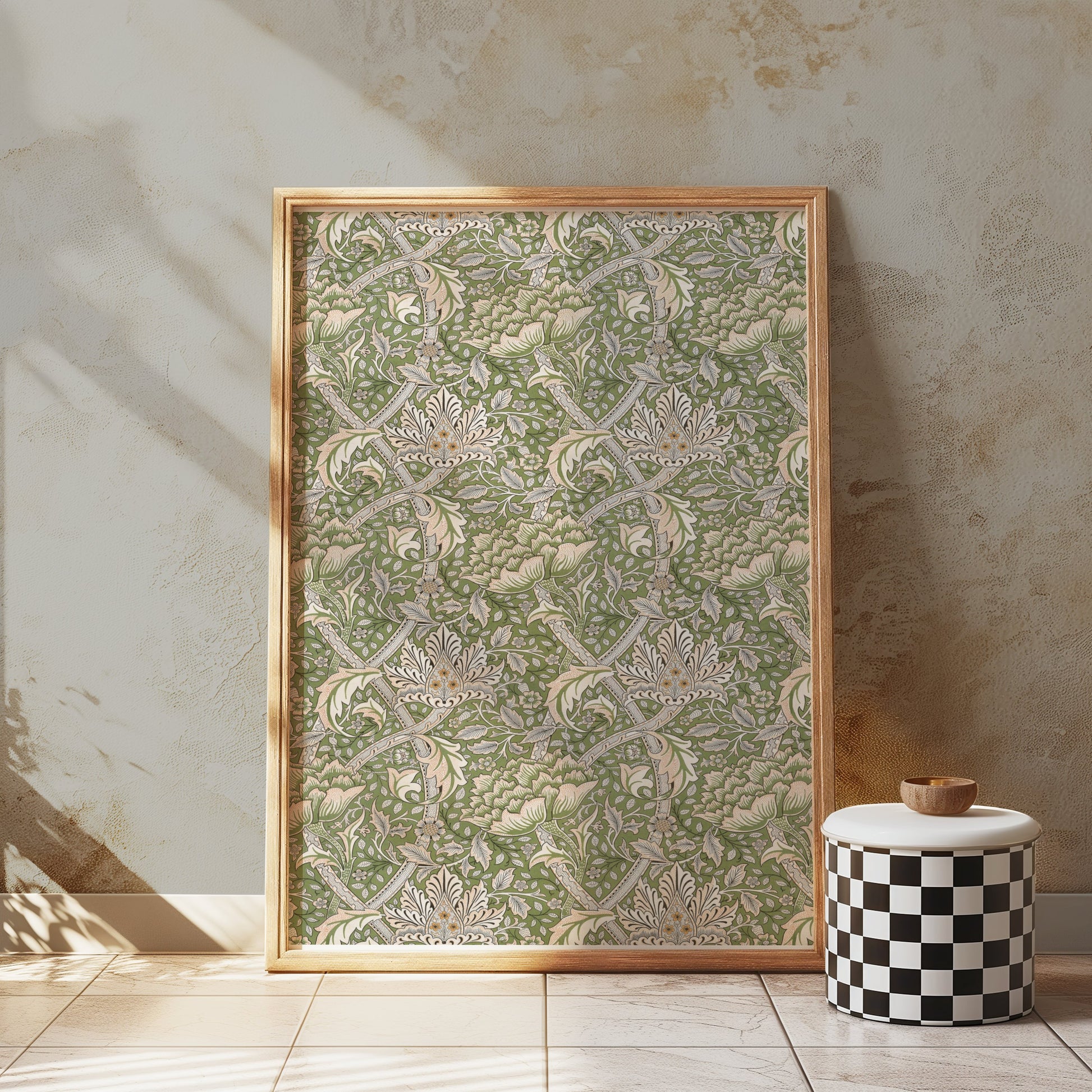 Premium Poster of Ornate Nature Inspired William Morris Pattern Posters