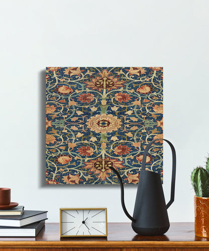 Premium Poster of Ornate William Morris Wall Art Design on Canvas Wraps